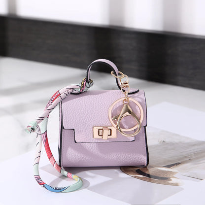 Mini Square Bag Pendant Keychain