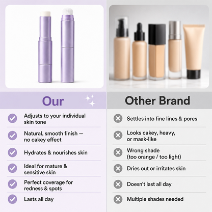 2 in 1  Color Changing Foundation Stick
