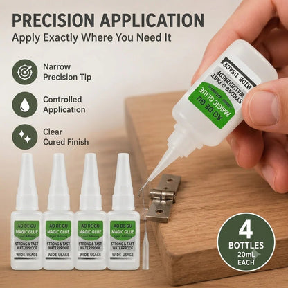 🔥BUY 1 GET 1 FREE(2PCS) -🔥 Fast-Setting CA Glue Kit – Industrial Strength Instant Bond