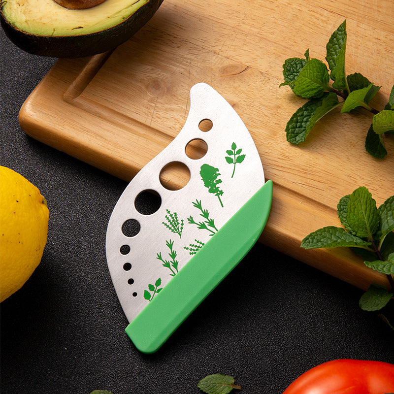 Stainless Steel Herb Stripper & Leaf Cutter