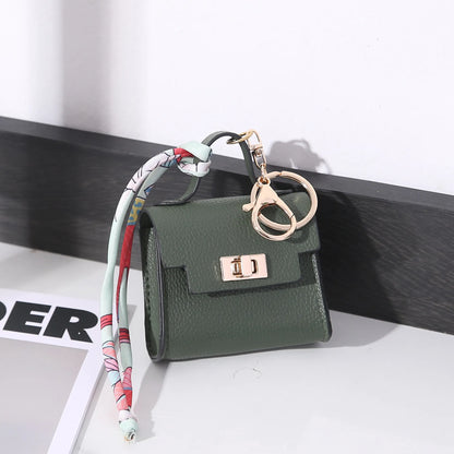 Mini Square Bag Pendant Keychain