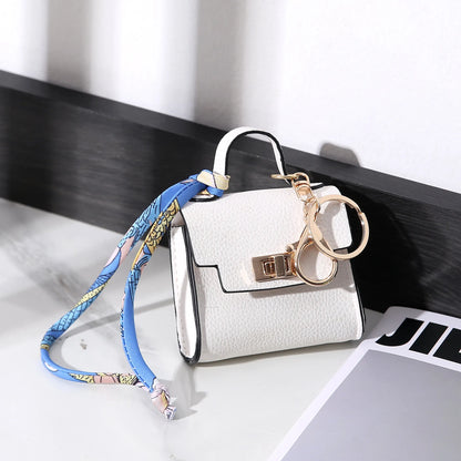 Mini Square Bag Pendant Keychain