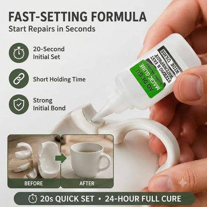 🔥BUY 1 GET 1 FREE(2PCS) -🔥 Fast-Setting CA Glue Kit – Industrial Strength Instant Bond